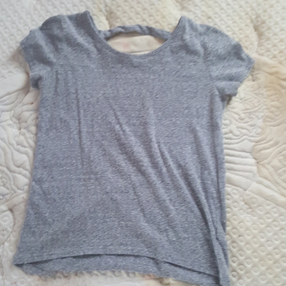 Gray shirt